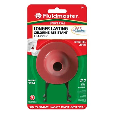 FLUIDMASTER Fluidmaster Inc 501P21 Red Toilet Flapper 21 Pack