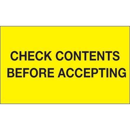 BSC PREFERRED Bsc Preferred DL1227 Handling Instruction Labels