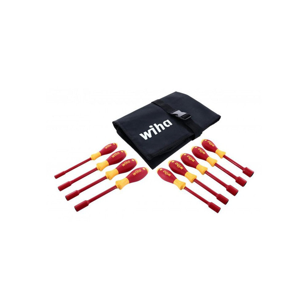 WIHA Wiha 32288 Nut Driver Set 9 Piece 3/16 to 5/8 Inches