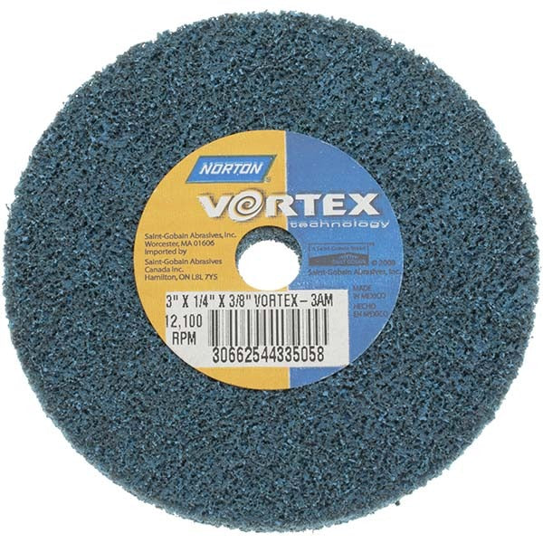 NORTON Norton 66254433505 Unitized Deburring Wheel 3 in Aluminum Oxide