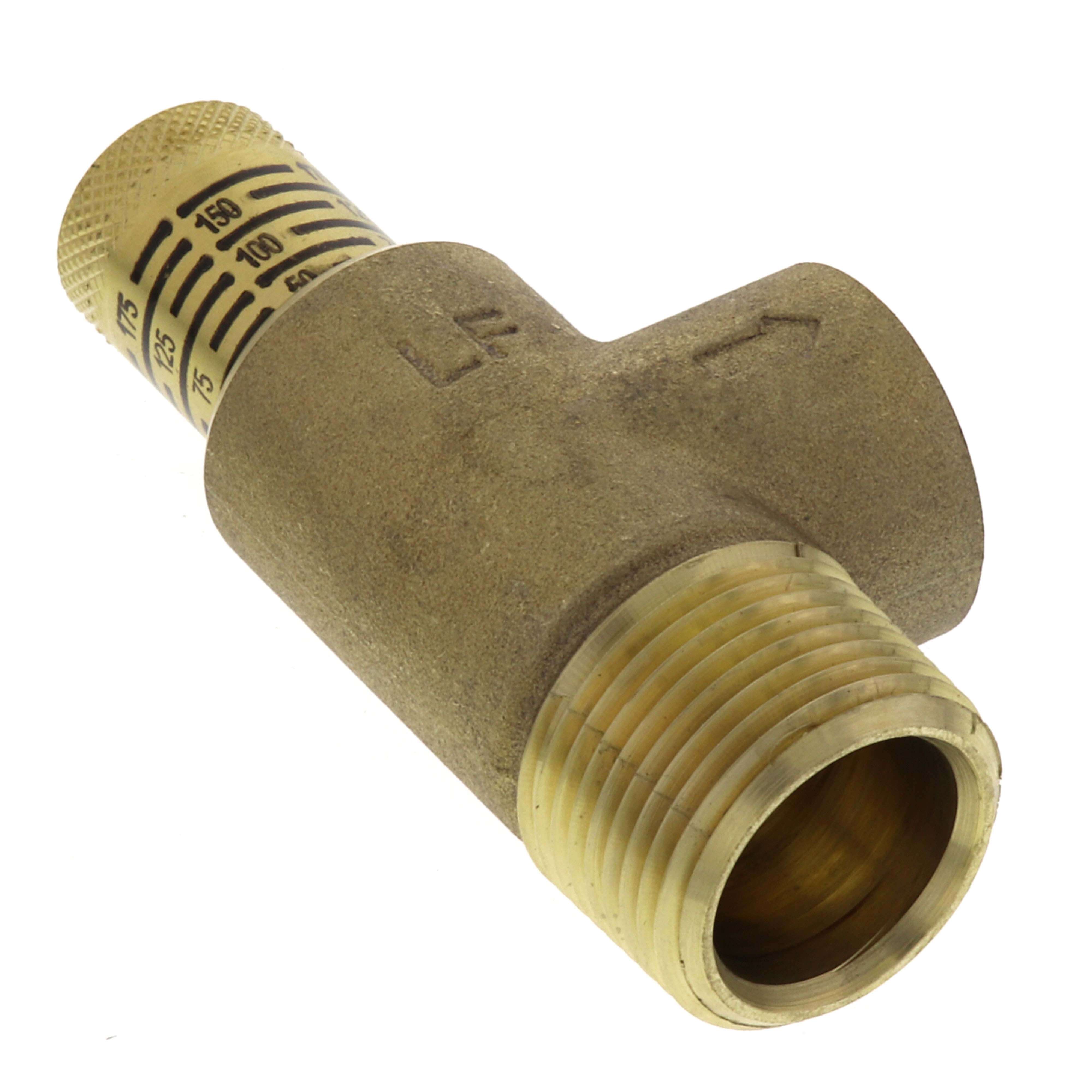 Watts 0556036 Series LF530C 3/4 in. Brass and Rubber Male Threaded x Female Threaded 50-175 psi Pressure Relief Valve