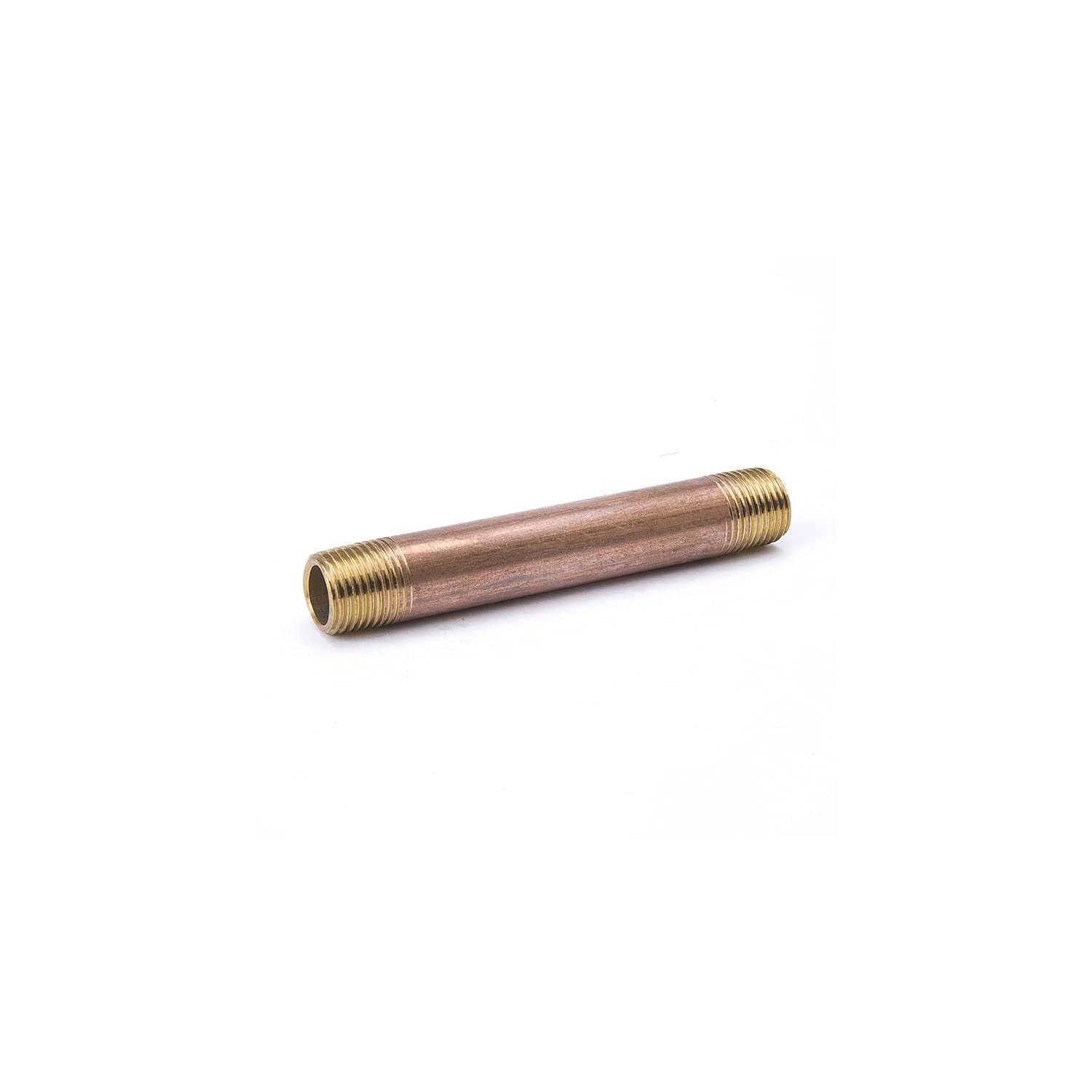ANDERSON METALS Anderson Metals 736112-08 1/2 in x close brass nipple (1-1/8 in) 36712-08