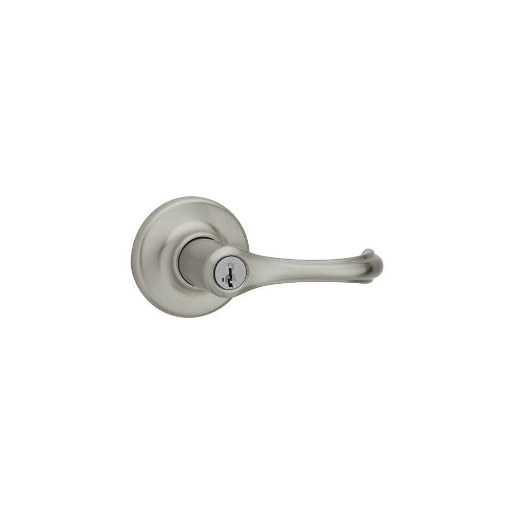 KWIKSET Kwikset 405DNL-15S Dorian Lever Entry Lock Smartkey Satin Nickel