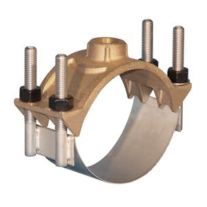 FORD METER BOX Ford Meter Box 202BS-480-IP7 4 x 2 in IP Double Band Brass Saddle (4 x 2 in)