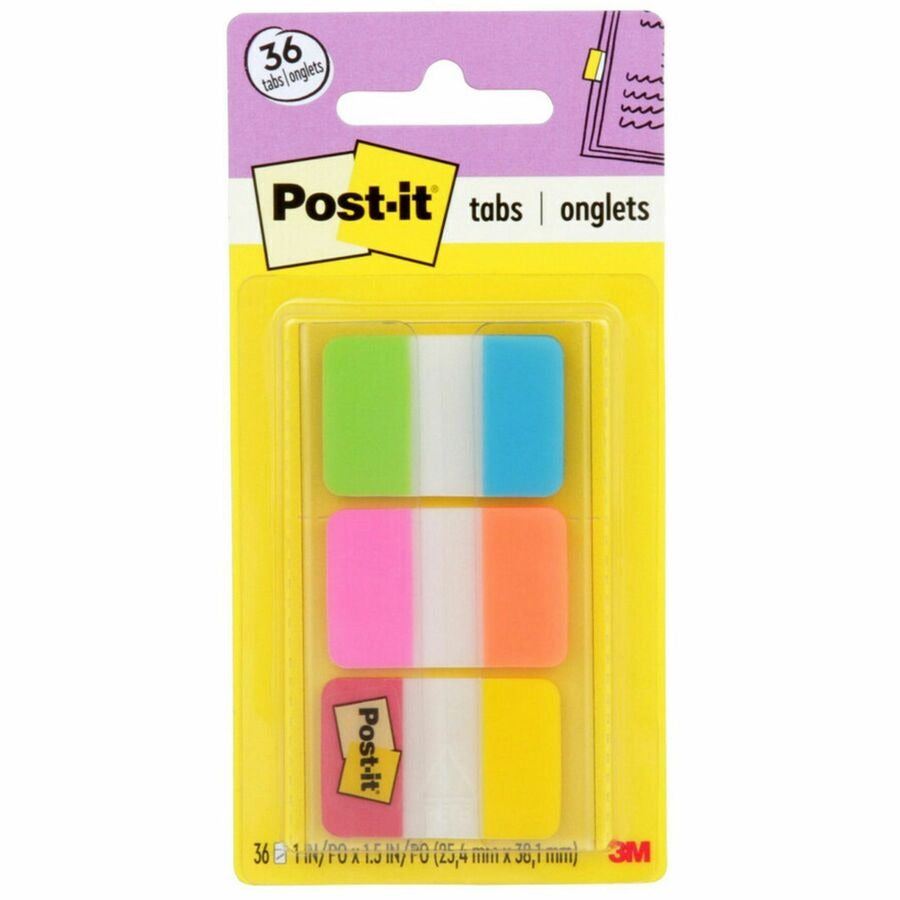 3M 3M MMM686ALOPRYT Post-it Alternating Tabs (36 pack 1 inches x 1.50 inches)