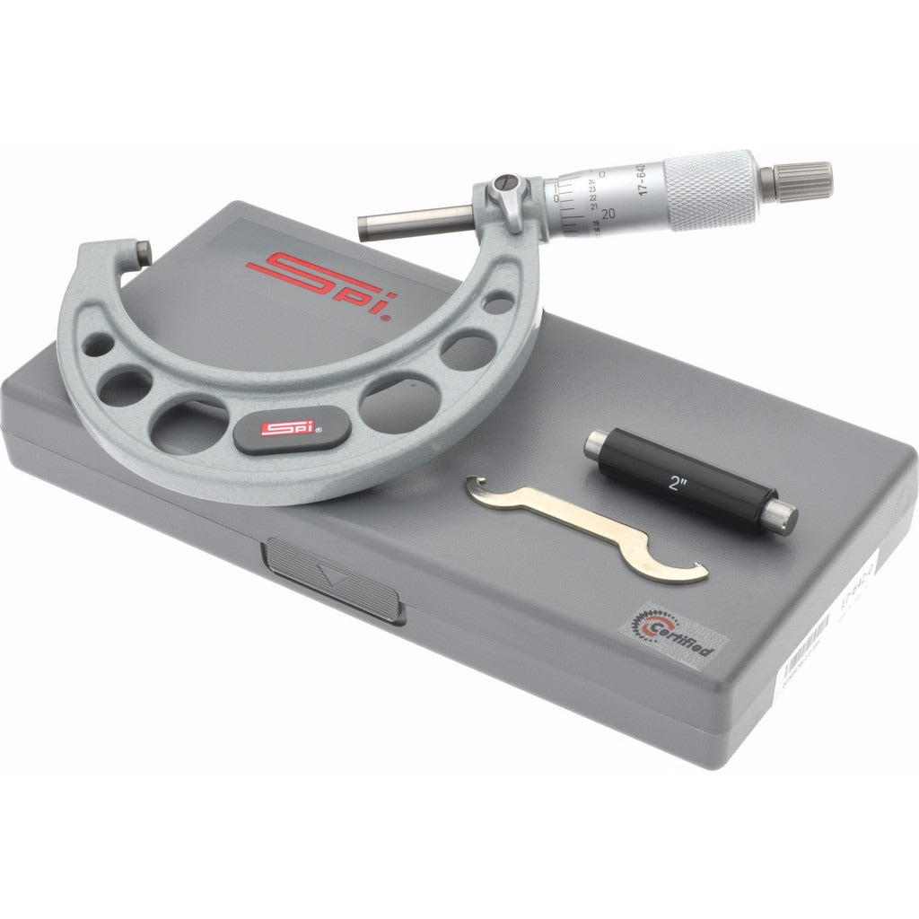 SPIROTHERM Spi CMS161205006 Outside Micrometer 3 Inch Range