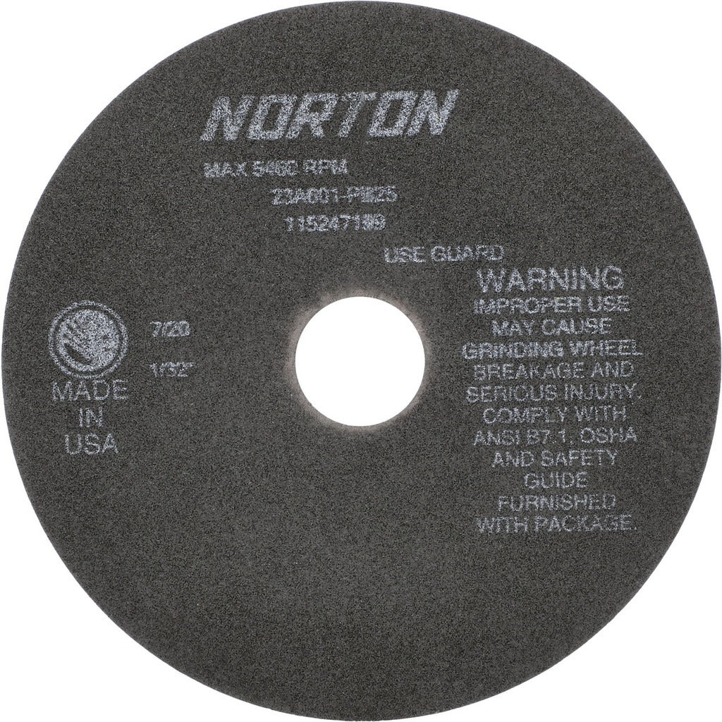 NORTON Norton 66252938701 Cut-off Wheel 7in Aluminum Oxide 60 Grit