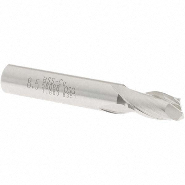 OSG Osg 5808600 Square End Mill 0.3346 in 2 Flute Cobalt
