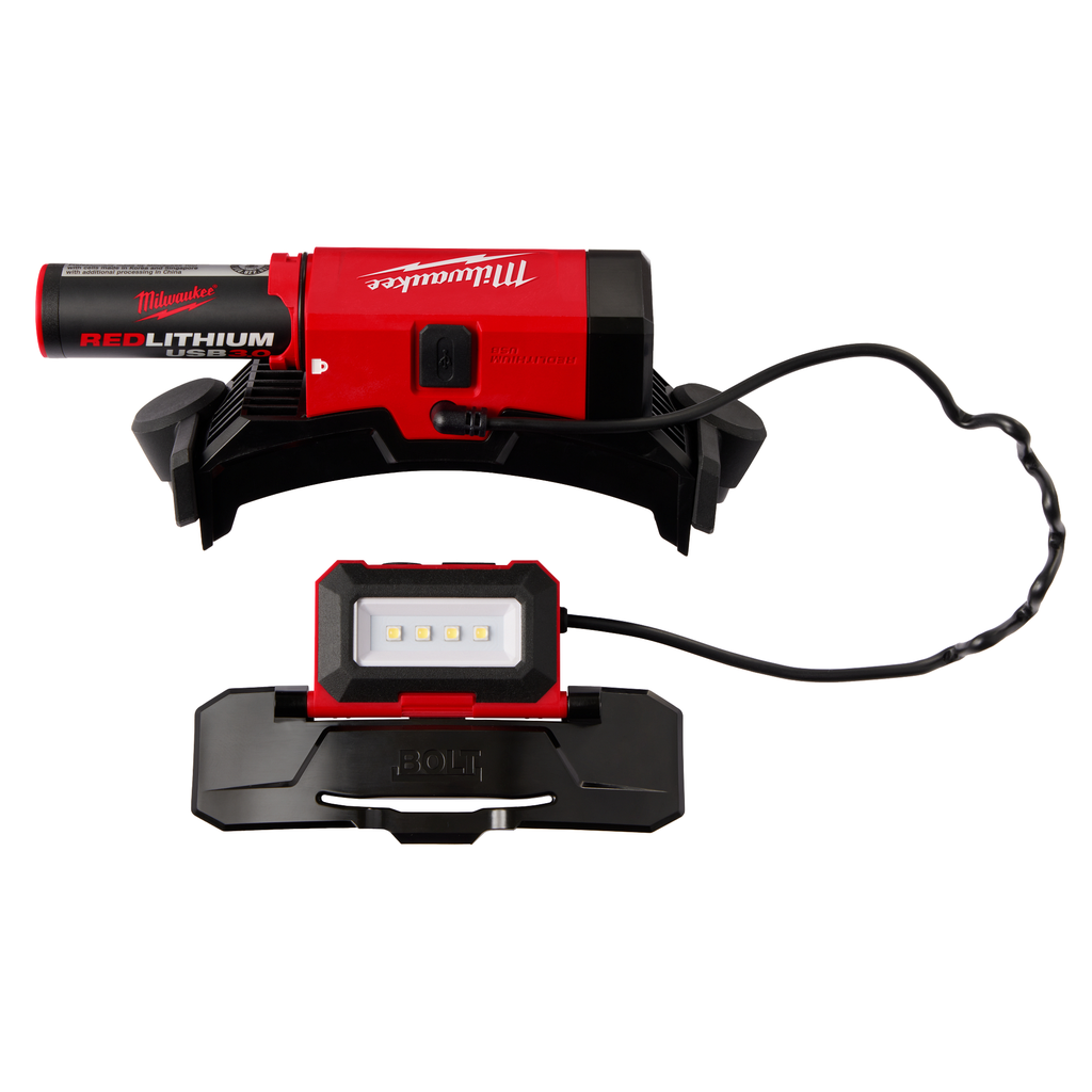 MILWAUKEE Milwaukee 2118-21 Bolt Redlithium USB Headlamp 600 Lumens (70° Pivot)
