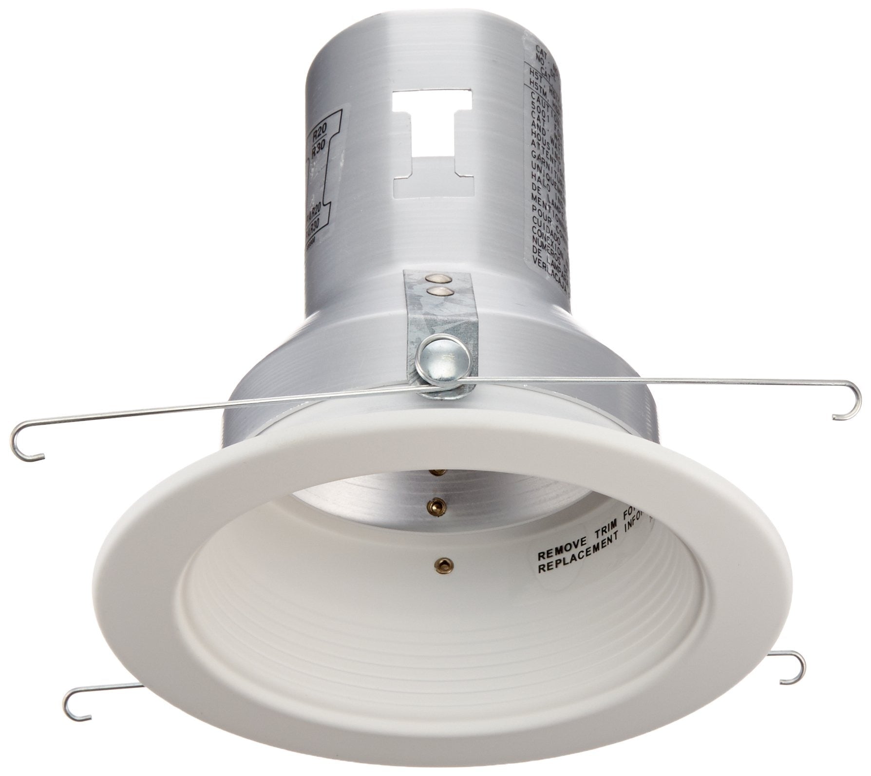COOPER BUSSMANN Cooper Bussmann 5001P Recessed Baffle Trim 5 Inch White