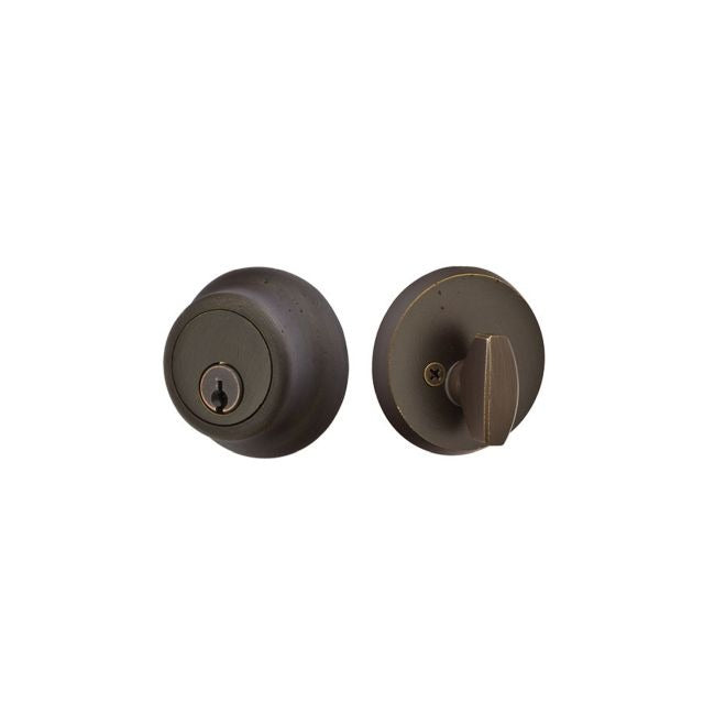 EMTEK Emtek 8450MB Single Cylinder Deadbolt Medium Bronze