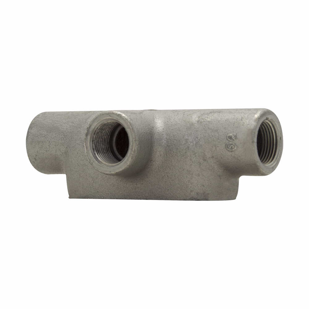 Crouse-Hinds T17 1/2 T-Style Conduit Body, Form-7, Iron Alloy