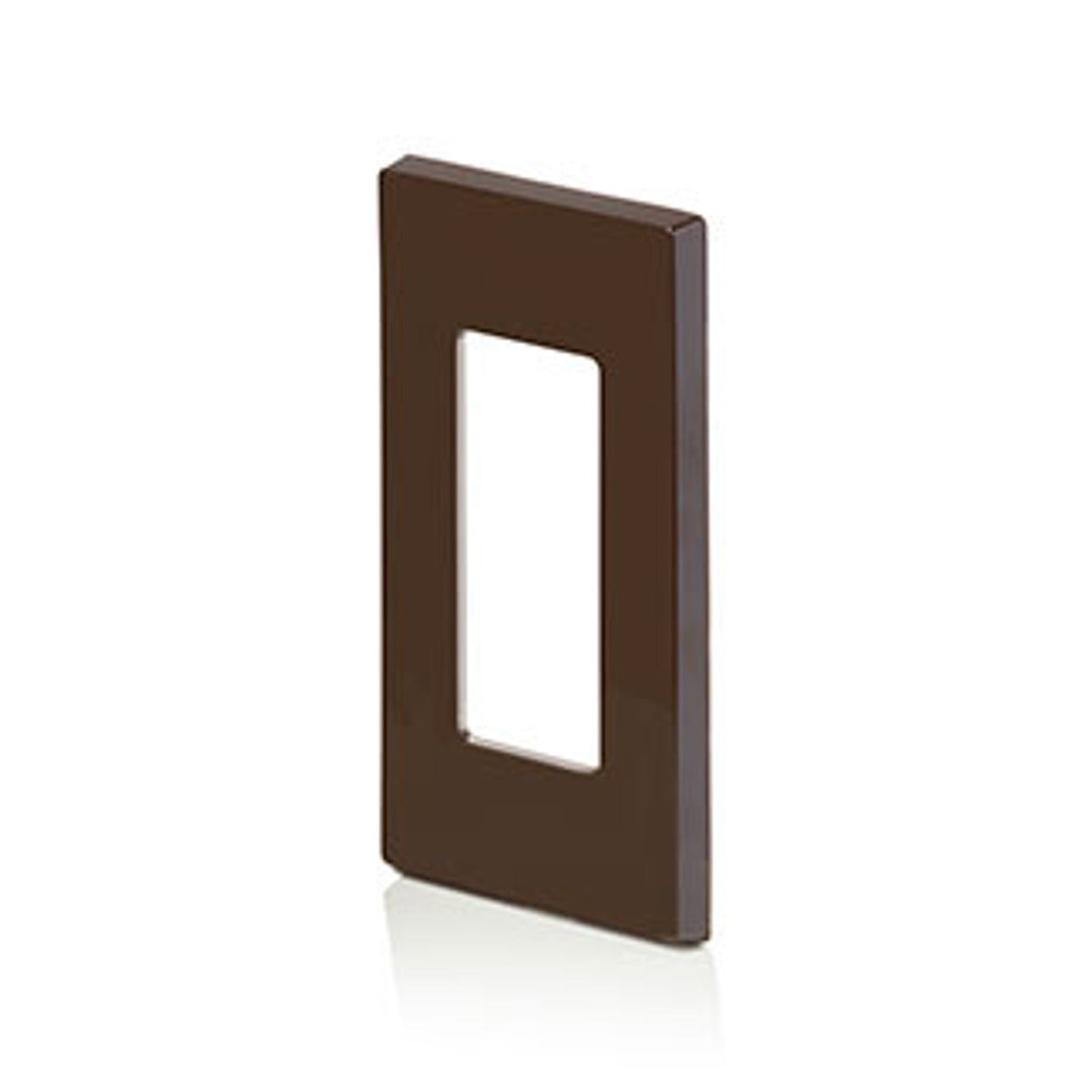 LEVITON Leviton 80301-S0 1-Gang Decora Plus Wallplate Screwless Snap-On Mount (1-Gang)