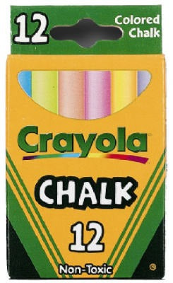 CRAYOLA Crayola Llc 51-0816 Colored Chalk 12 Count