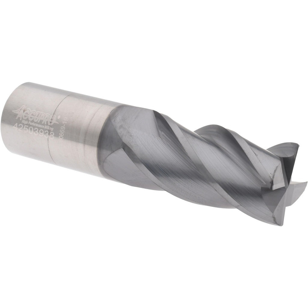 ACCUPRO Accupro 310545 Corner Radius End Mill 1 in Solid Carbide