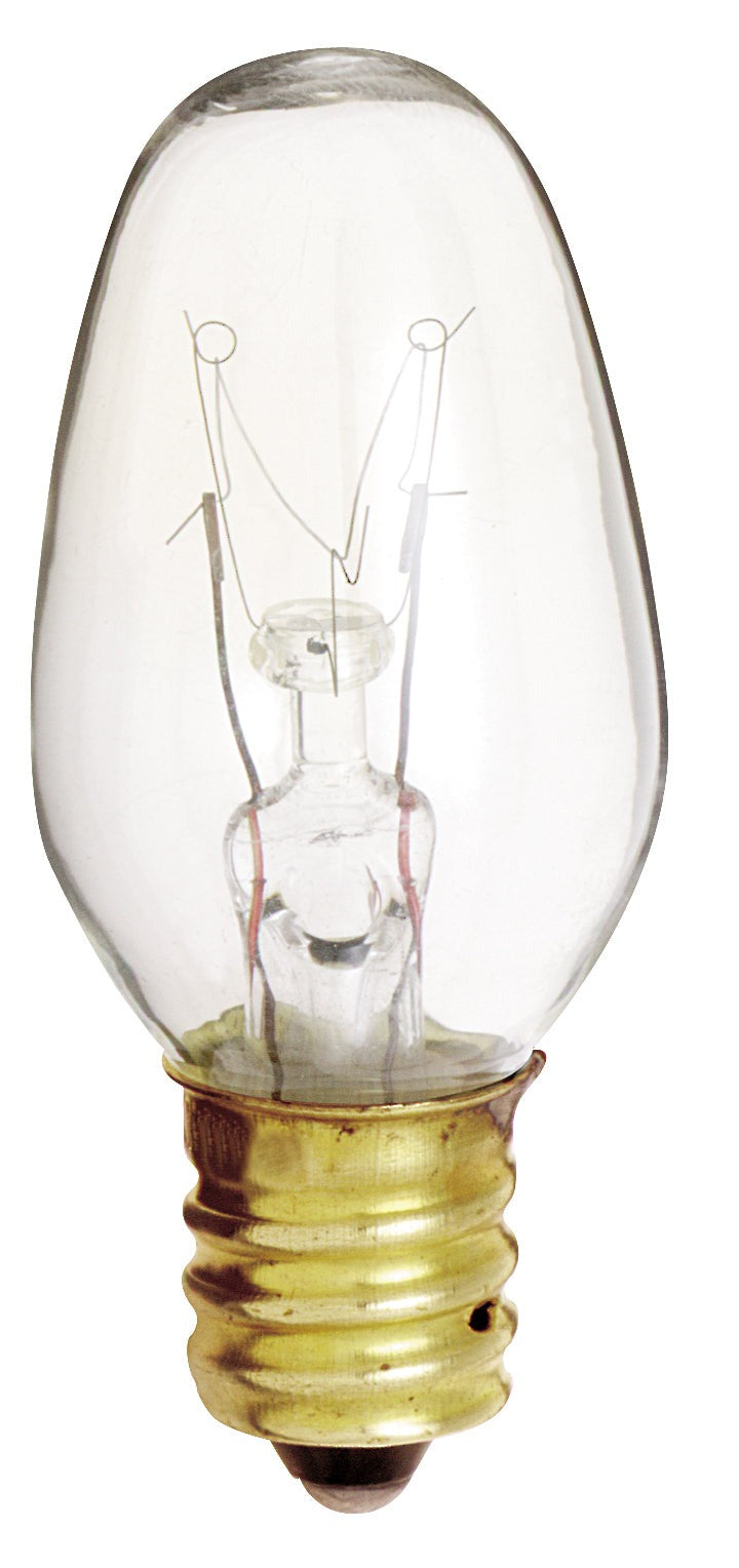 SATCO-NUVO Satco-Nuvo S4724 4C7 incandescent C7 bulb 4W (4 pack)