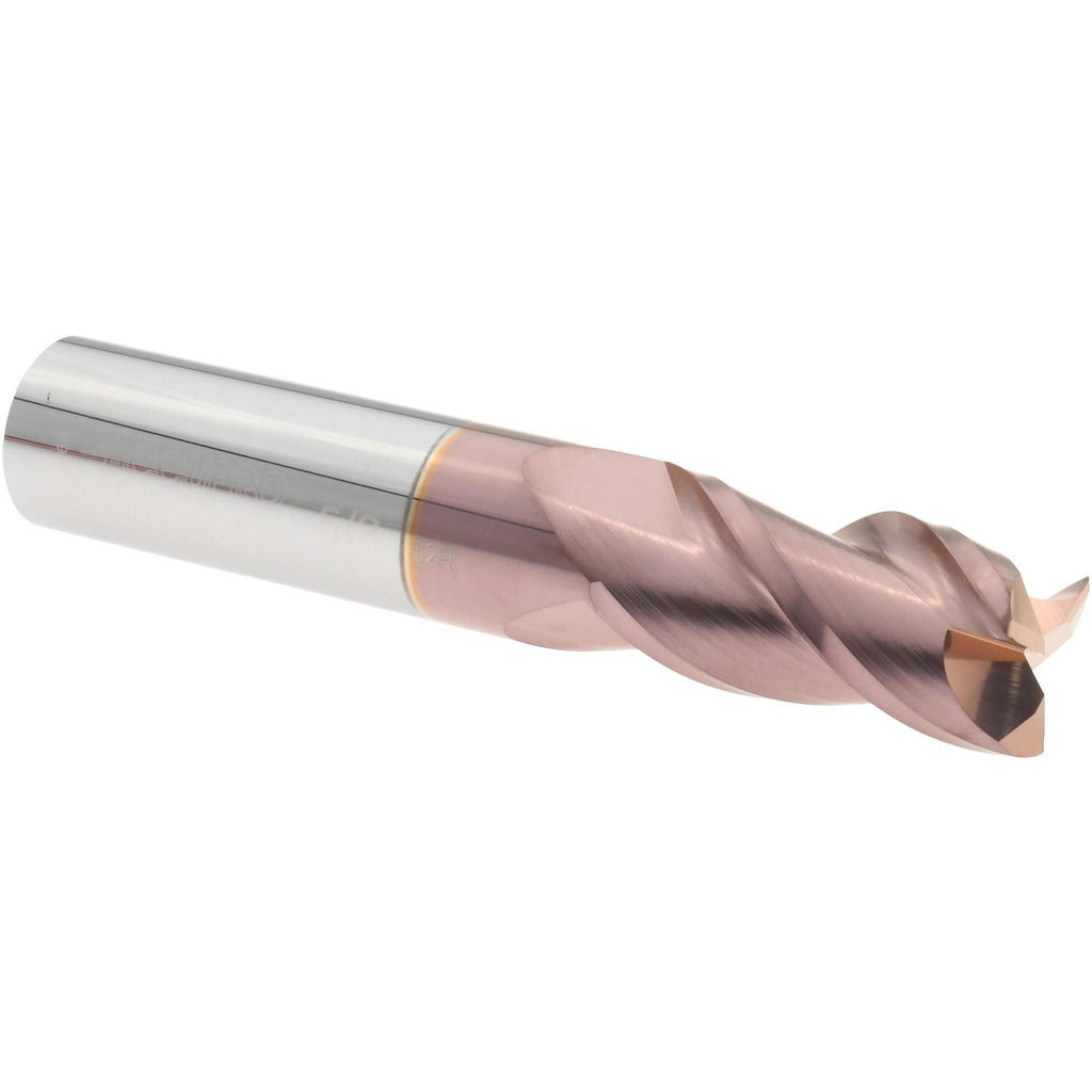 ACCUPRO Accupro 12182104 Corner Radius End Mill 5/8 in 3 Flute Ticn