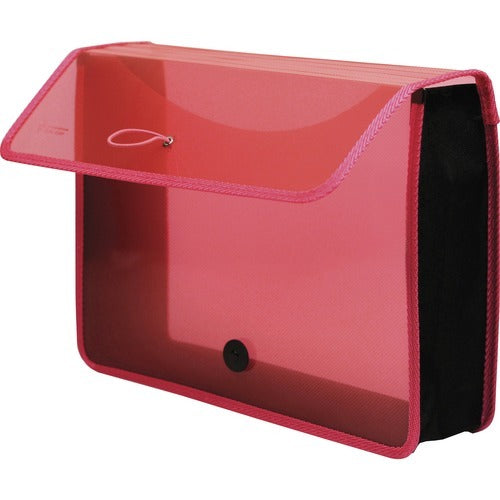 LION Lion LIO48160PK Canvas File Wallet 3 Inch Gusset