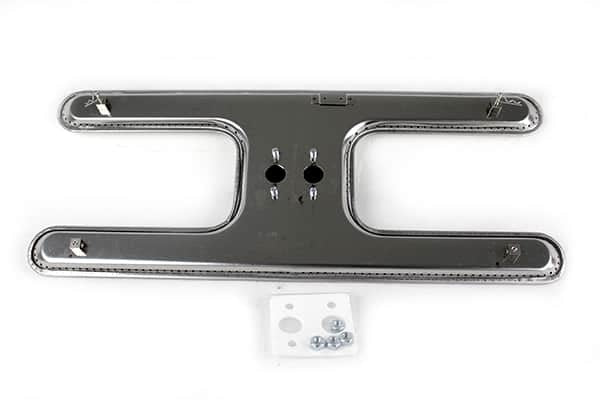 MODERN HOME PRODUCTS Modern Home Products GGDLB Dual Stainless Steel H-Burner (20 inches x 8-1/4 inches) GGDLB