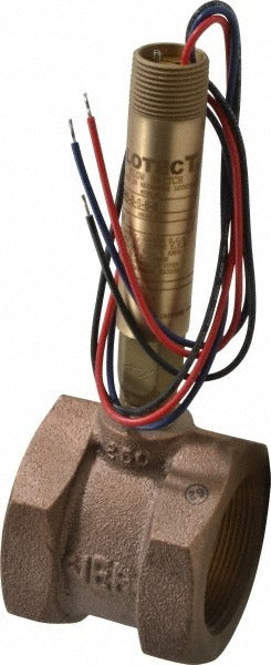 DWYER Dwyer V6EPB-B-S-6-B Flow Switch 2000 Psi Brass Npt