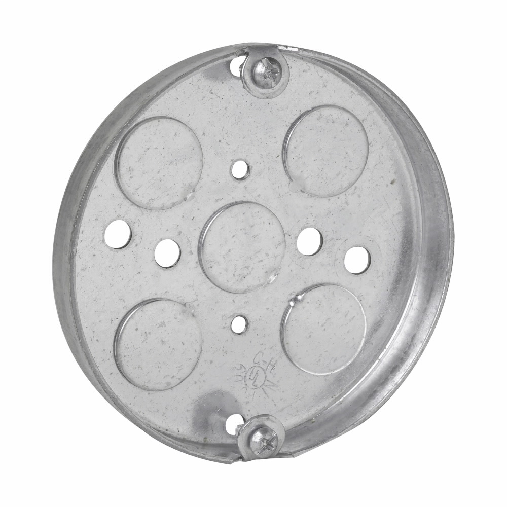 Crouse-Hinds TP269 Ceiling Pan 6 cu-in 4 In Diameter With 5 Knockouts