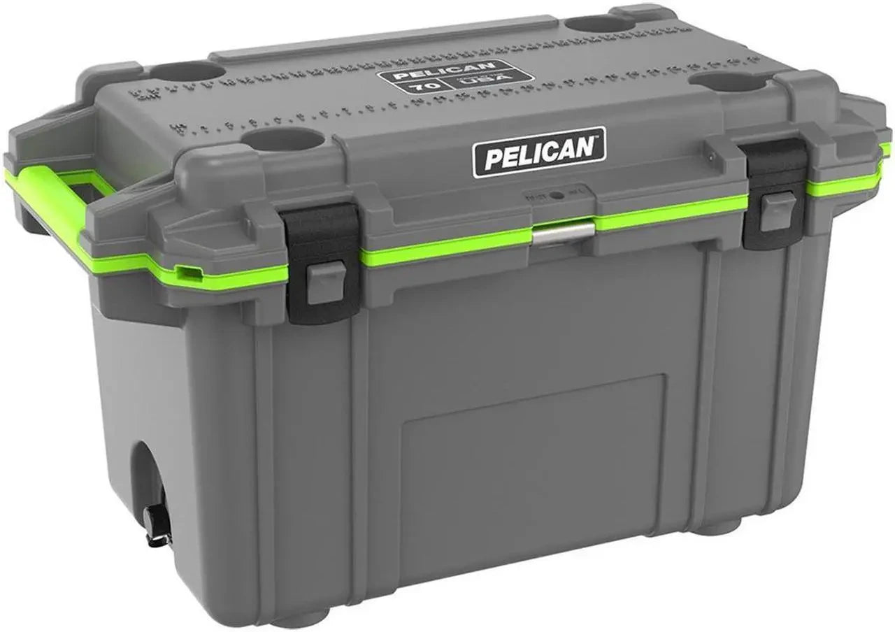 PELICAN Pelican 70Q-1-WHTGRY Elite Cooler 70 Qt (70Q1WHTGRY)