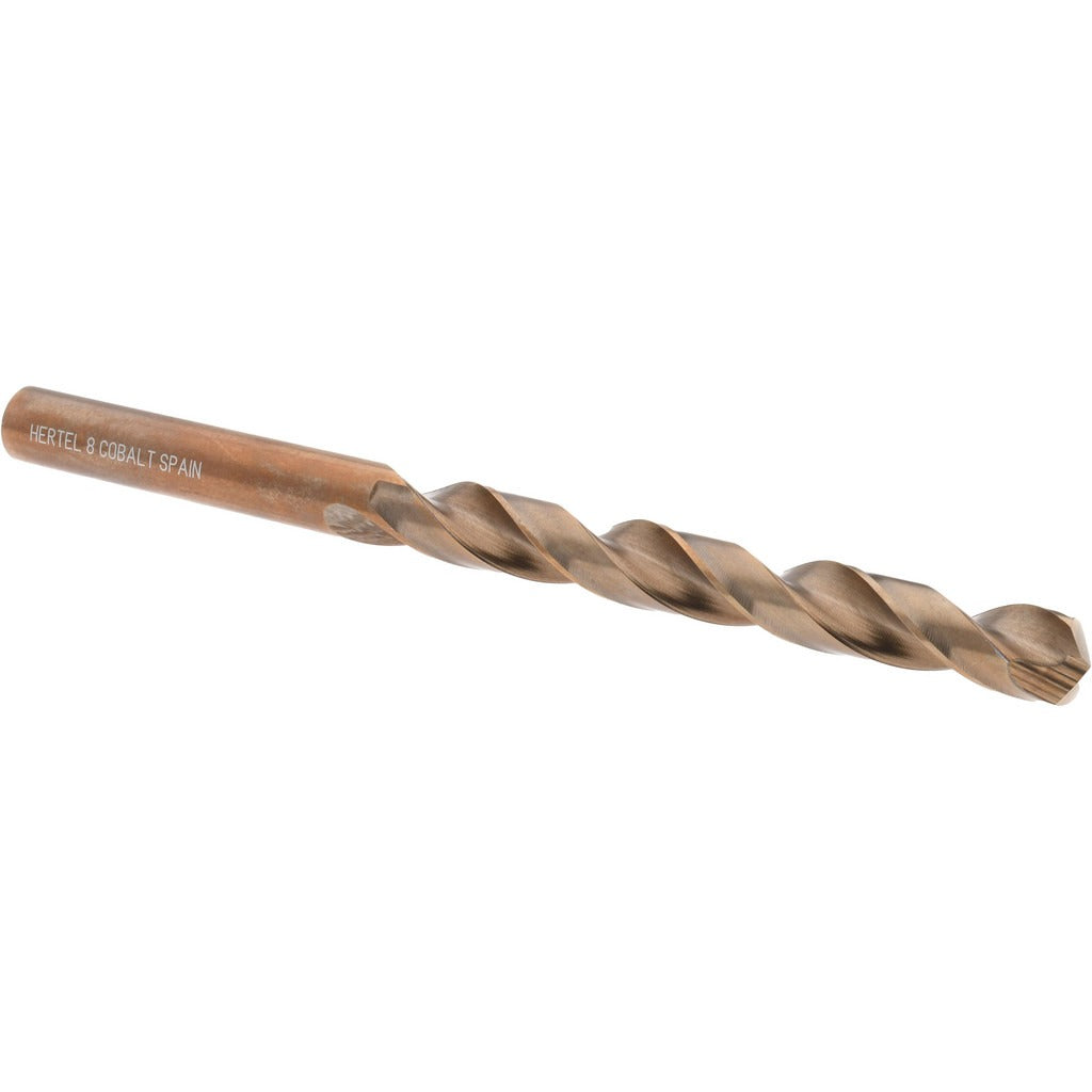 HERTEL Hertel 42091 Cobalt Jobber Drill Bit 8 Mm 135 Degree