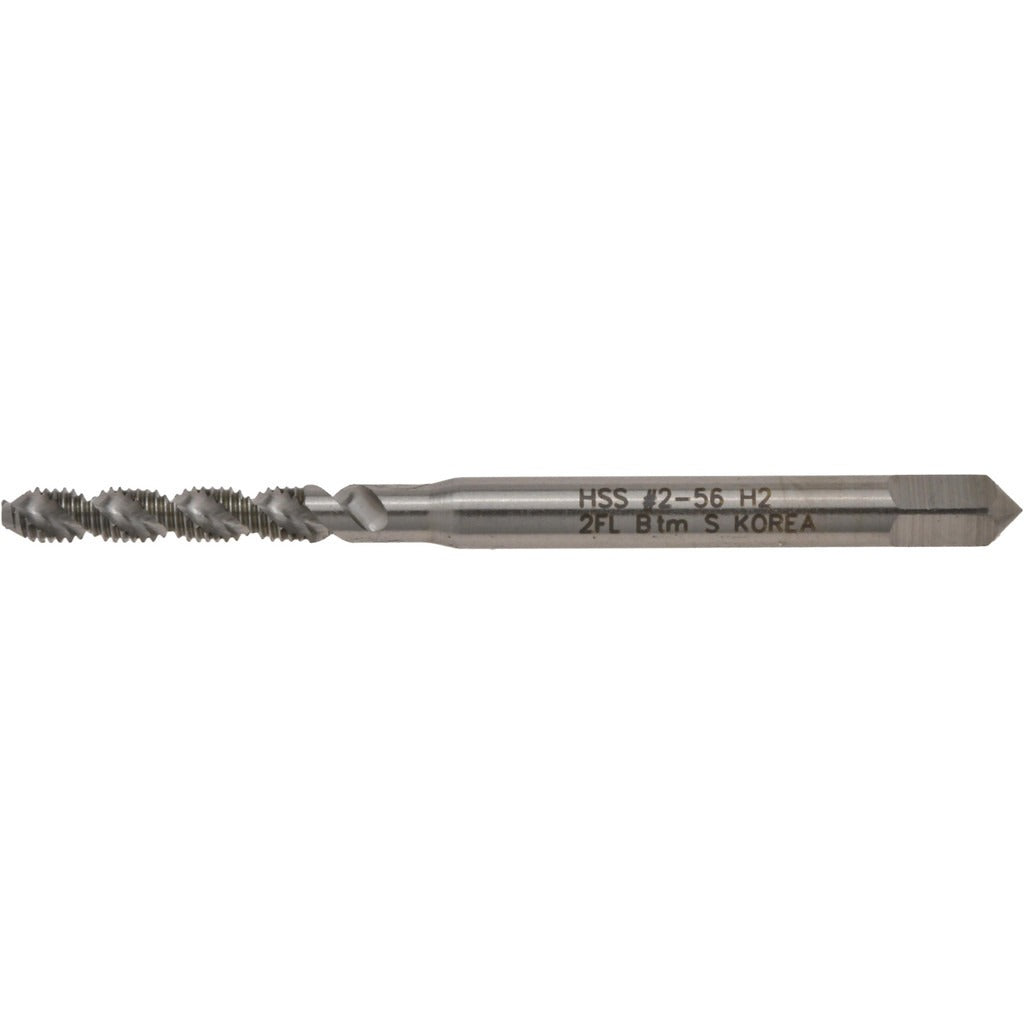 HERTEL Hertel K007301AS Spiral Flute Sti Tap 2-56 Unc Hss
