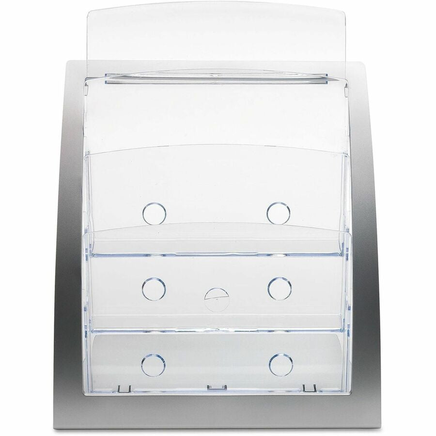DEFLECTO Deflecto DEF693745 Contemporary Literature Holder 11.25 in x 6.94 in x 13.31 in 1 Pack