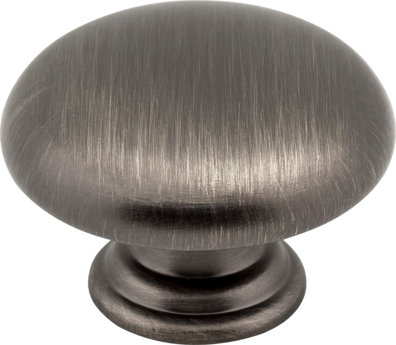 ELEMENTS Elements 3950-BNBDL Gatsby Mushroom Cabinet Knob Brushed Pewter