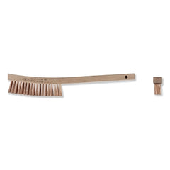 Ampco Safety Tools B-400 Scratch Brush 13 3/4 inches Wood Handle