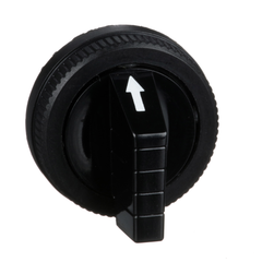 Square D 9001B11 NEMA 4/4X/13 Black Standard 30 mm Selector Switch Knob