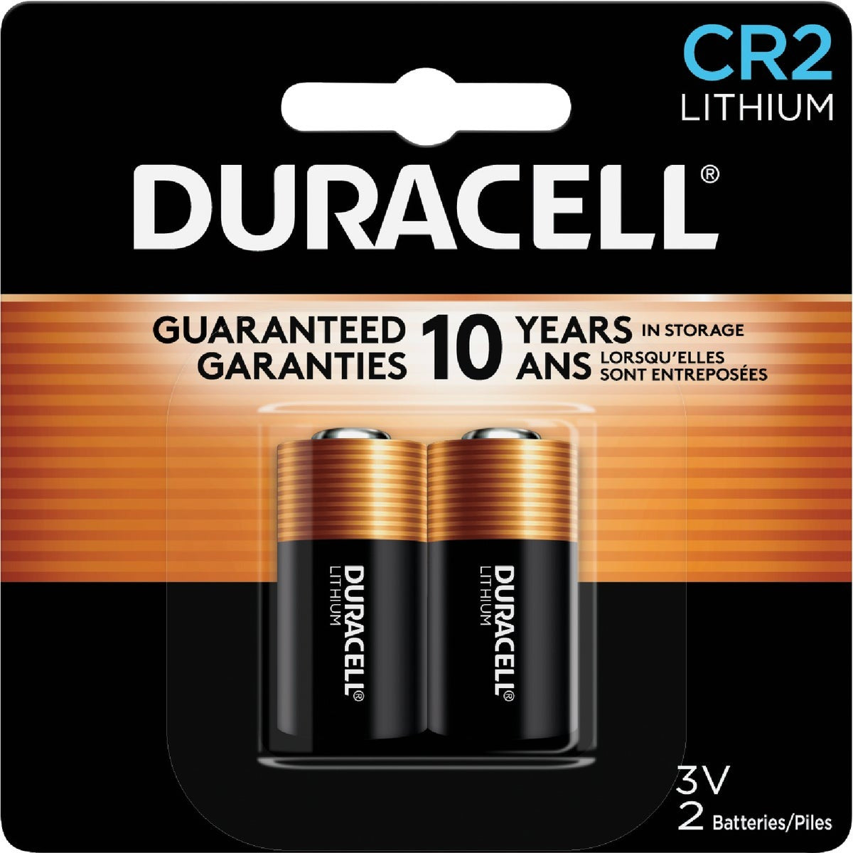 DURACELL Duracell 28387 CR2 3V Lithium Battery 780 Mah 2-pack