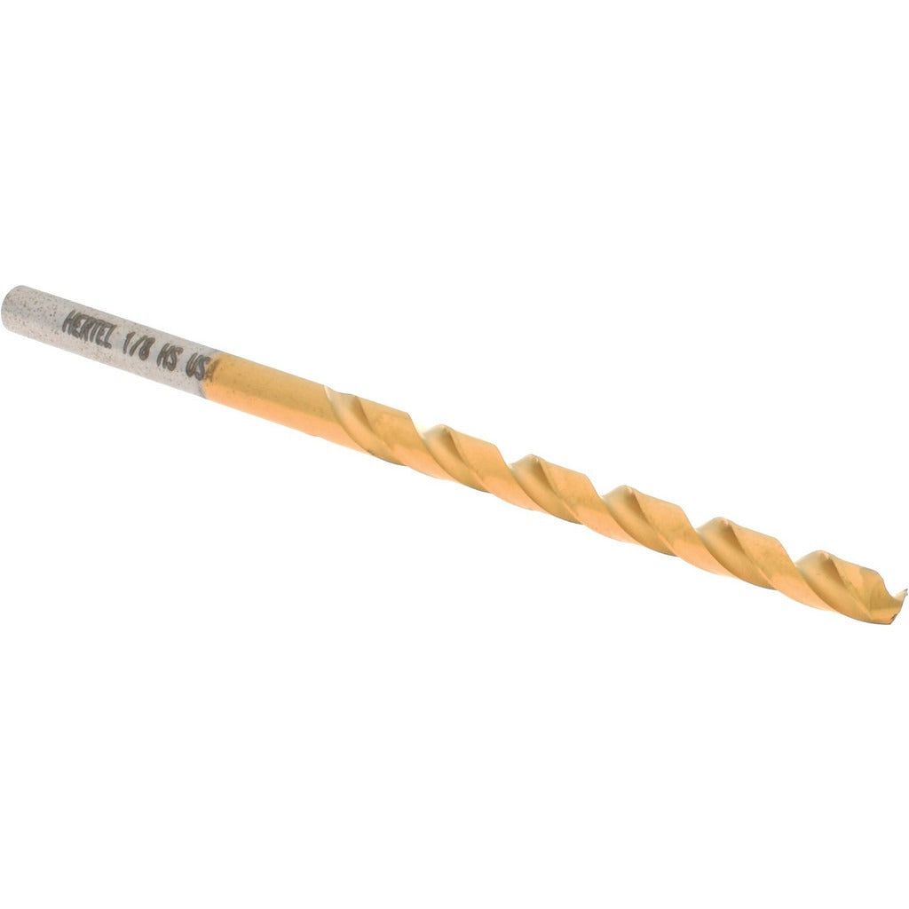 HERTEL Hertel 85704419 Jobber Drill Bit 1/8 Inch Hss Tin