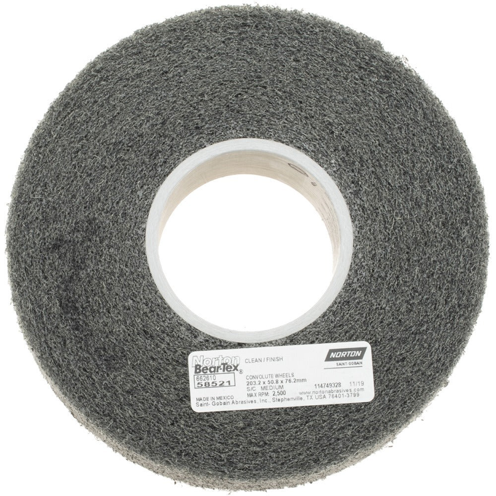 NORTON Norton 66261058521 Deburring Wheel 8 in Silicon Carbide