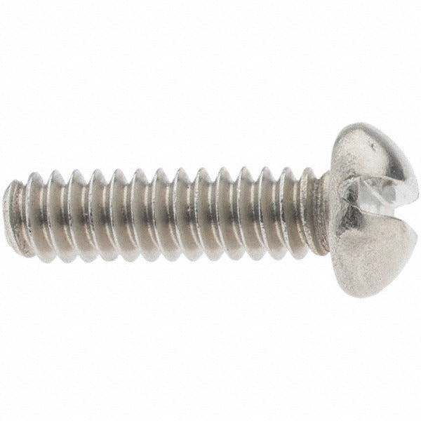 VALUE COLLECTION Value Collection 92612 6-32 X 0.5 in Round Head Slotted Screw