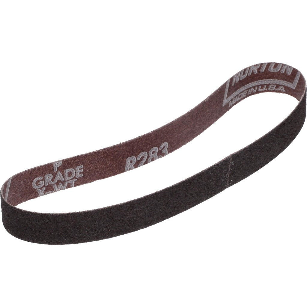 NORTON Norton 78072732289 Abrasive Belt 80 Grit 3/4x18 in