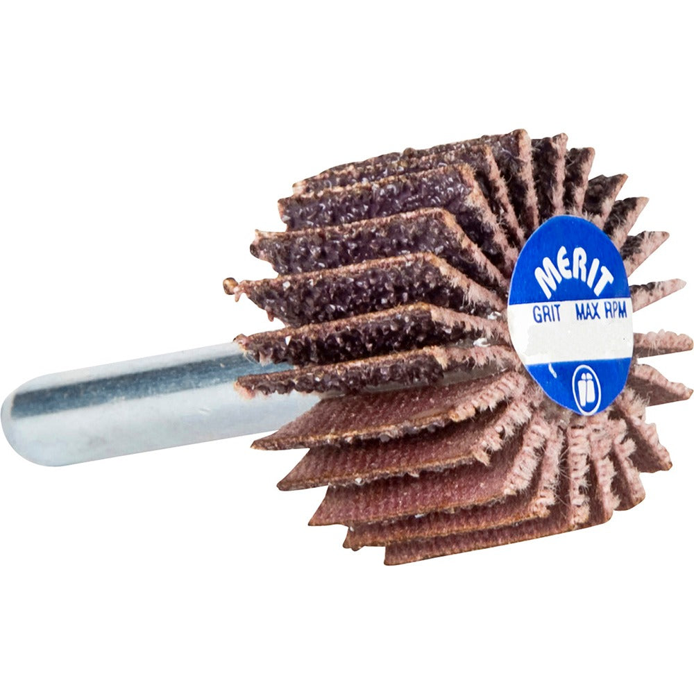 MERIT Merit Abrasives 08834132101 Mounted Flap Wheel 240 Grit