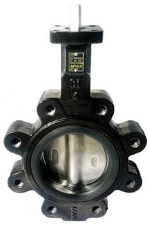 APOLLO VALVES Apollo LD-141-10-B-E-1-2 Lug Butterfly Valve 10 in
