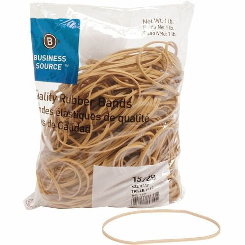 BUSINESS SOURCE Business Source BSN15729 Rubber Bands Size 117B 200 Pack