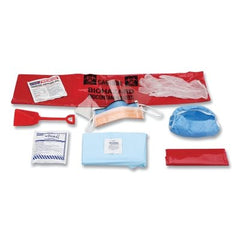 Honeywell 127010 Bloodborne Pathogen Response Kit, Red, Plastic Case