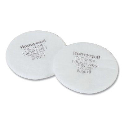 Honeywell North 7506N99 N99 Filter Resists Aerosol and Particulates For 5400 5500 7600 7700 Series Pack of 10