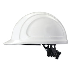 Honeywell North N10R010000 North Zone N10 Ratchet Hard Hat 4 Point Front Brim White