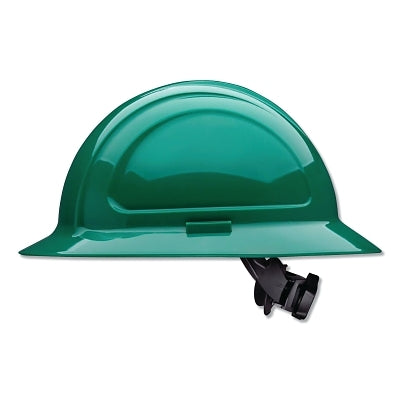 Honeywell North N20R040000 North Zone Full Brim Hard Hat Ratchet Green