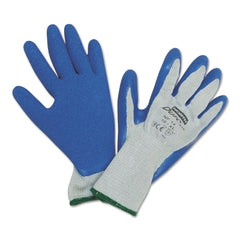 Honeywell NF14/10XL Duro Task Supported Natural Rubber Gloves, Size 10, Blue/Gray