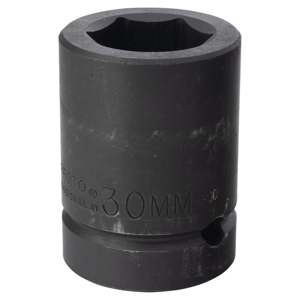 PROTO Proto J10030M Impact Socket 1 in Drive 30mm 6-point