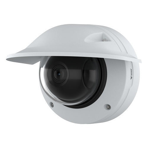 AXIS COMMUNICATIONS Axis Communications 02617-004 4K Vandal Dome Ip Camera