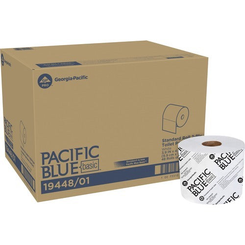 GEORGIA-PACIFIC Bsc Preferred GPC1944801 One-ply Bathroom Tissue 48ct
