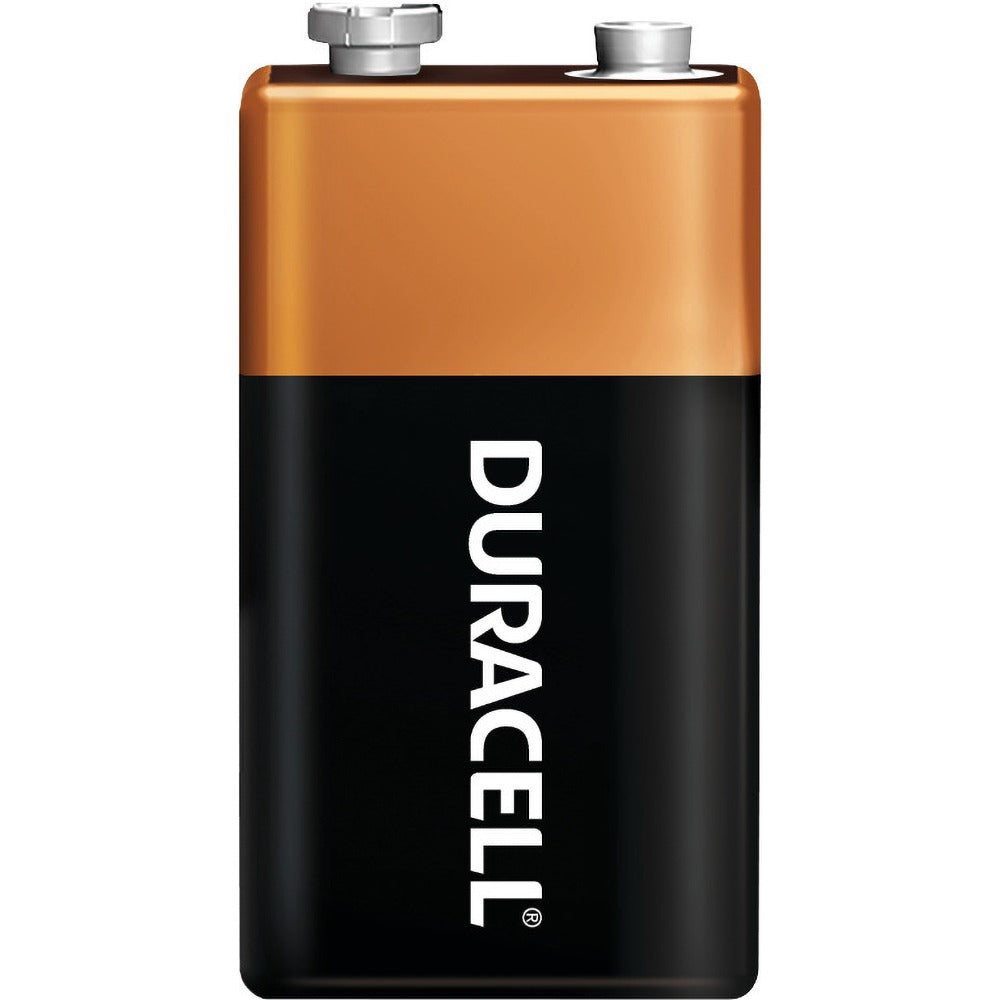 DURACELL Duracell 9V Alkaline Battery 6 Pack Snap Terminal