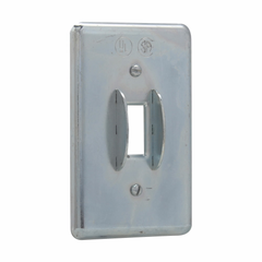 Crouse-Hinds DS32G Snap/Toggle Switch Cover Feraloy Iron Alloy 4.53 in L x 0.75 in W x 3 in D